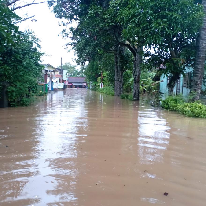 Banjir di Desa Krandegan