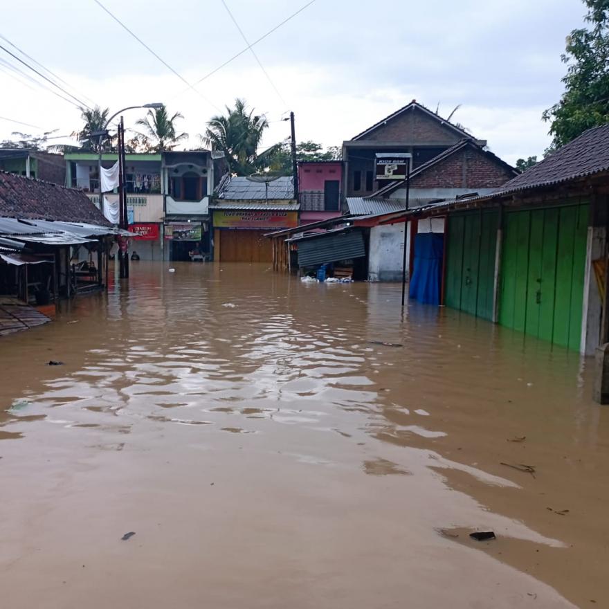 Banjir di Pasar Krandegan